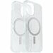 OtterBox iPhone 16 Case React Series for MagSafe - For Apple iPhone 16 Smartphone - Stardust (Clear Glitter) - Drop Resistant, Scrape Resistant - Plastic - Wireless Charging Compatible