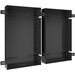 Chief Tempo Flat Panel In-Wall Boxes and Stud Tabs Kit - For Displays Above 65 Inch - VESA Wall Mount - Black - 65" Screen Support - 249.12 lb Load Capacity - 200 x 100 - VESA Mount Compatible - 2 - Metal