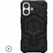 Urban Armor Gear Monarch Pro Kevlar iPhone 16 Case - For Apple iPhone 16 Smartphone - Kevlar Black - Drop Resistant, Shock Resistant, Impact Resistant, Shock Absorbing, Scratch Resistant, Dent Resistant, Wear Resistant, Bump Resistant - Polycarbonate - Wi