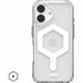 Urban Armor Gear Plyo iPhone 16 Case - For Apple iPhone 16 Smartphone - Ice/White - Shock Absorbing, Yellowing Resistant, Impact Resistant, Drop Resistant, Scratch Resistant, Impact Absorbing, Shock Resistant - Thermoplastic Polyurethane (TPU), Polycarbon