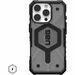 Urban Armor Gear Pathfinder Clear iPhone 16 Pro Case - For Apple iPhone 16 Pro Smartphone - Hex Pattern - Black, Ash - Shock Absorbing, Drop Resistant, Impact Resistant, Impact Absorbing, Shock Resistant - Thermoplastic Polyurethane (TPU) - 6.3" Maximum S