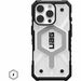 Urban Armor Gear Pathfinder Clear iPhone 16 Pro Case - For Apple iPhone 16 Pro Smartphone - Hex Pattern - Ice/Silver - Drop Resistant, Impact Resistant, Shock Resistant, Impact Absorbing - Thermoplastic Polyurethane (TPU) - 6.3" Maximum Screen Size Suppor