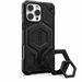 Urban Armor Gear iPhone 16 Pro Max - Monarch Pro MagSafe Carbon Fiber Case + Black Ring Stand - For Apple iPhone 16 Pro Max Smartphone - Carbon Fiber, Black - Shock Resistant, Impact Resistant, Anti-slip, Drop Resistant, Wear Resistant - Polycarbonate, Ru