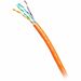 C2G Cat.6 UTP Network Cable - 1000 ft Category 6 Network Cable for Network Device - CMR, Riser - 23 AWG - Orange - TAA Compliant