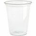 Globe PET Cold Cups - 16 Oz / Clear - 473.18 mL - Clear - Polyethylene Terephthalate (PET) - Yogurt, Cold Food, Ice Cream, Cold Drink, Iced Tea, Soda, Juice, Slush Drink - Recycled - 50 / Pack