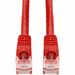 AddOn 55ft Red CAT 6 PVC Ethernet Cable Snagless Bubble Boot RJ-45 M/M - 55 ft Category 6 Network Cable for Network Device - First End: 1 x RJ-45 Network - Male - Second End: 1 x RJ-45 Network - Male - 10 Gbit/s - Patch Cable - CM - 24 AWG - Red - 1