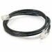 Quiktron Q-Series Patch Cords, CAT6, Non-Booted, Black, 35 FT - 35 ft Category 6 Network Cable for Network Device - First End: 1 x RJ-45 Network - Male - Second End: 1 x RJ-45 Network - Male - Patch Cable - Gold Plated Connector - CM - 24 AWG - Black