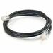 Quiktron Q-Series Patch Cords, CAT6, Non-Booted, Black, 4 FT - 4 ft Category 6 Network Cable for Network Device - First End: 1 x RJ-45 Network - Male - Second End: 1 x RJ-45 Network - Male - Patch Cable - Gold Plated Connector - CM - 24 AWG - Black