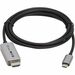 Eaton Tripp Lite Series USB-C to HDMI Active Adapter Cable (M/M) - 8K 60 Hz, 4K 144 Hz, HDR, 4:4:4, HDCP 2.3, Black, 6 ft. (1.8 m) - 6 ft HDMI/USB-C A/V Cable for Audio/Video Device, Monitor, MacBook Pro, Notebook, Tablet, Smartphone, Display, Projector, 
