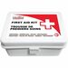 Federal First Aid Kit - Type D (1-3 Employees), Plastic Case - 21 x Piece(s) - 2.25" (57.15 mm) Height x 5.50" (139.70 mm) Width x 4" (101.60 mm) Depth - Plastic Case - 1 Each