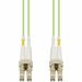 AddOn 9m LC to LC Lime Green OM5 Duplex OFNP (Plenum-Rated) Fiber Patch Cable - 29.53 ft Fiber Optic Network Cable for Network Device - First End: 2 x LC - Male - Second End: 2 x LC Network - Male - Patch Cable - Plenum, OFNP - Lime - 1 Piece