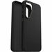 OtterBox SYMMETRY CACTUS LEATHER GALAXY S25+ NOIR ASH - Black-Retail Packaging-7.75 x 4.25 x 0.70 in | 19.68 x 10.79 x 1.78 cm