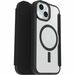 OtterBox React Carrying Case (Folio) Apple iPhone 13, iPhone 14, iPhone 15 Smartphone - Black Crystal (Clear/Black) - Drop Resistant, Scrape Resistant - 6" Height x 3.2" Width x 0.6" Depth