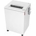 MBM Destroyit 4003 Paper Shredder - Super Micro Cut - 9 Per Pass - for shredding Paper, Staples, Credit Card, Paper Clip, CD, DVD - P-7 - 5 in/s (127 mm/s) - 16" (406.40 mm) Throat - 166.56 L Wastebin Capacity - White
