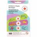 Canadian Red Cross Plastic Bandage - Children - - 0.75" (19.05 mm) Width x 3" (76.20 mm) Length - Plastic - 100 / Box