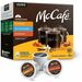 McCaf� K-Cup, Pod Flavoured Coffee K-Cup Pods - Compatible with Keurig K-Cup Brewer - American, Regular - Medium - K-Cup, Pod - Premium Roast, Caramel, French Vanilla, Hazelnut - Kosher - 24 / Box