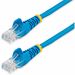 StarTech.com 12 ft Blue Snagless Cat5e UTP Patch Cable - Make Fast Ethernet network connections using this high quality Cat5e Cable, with Power-over-Ethernet capability - 12ft Cat5e Patch Cable - 12ft Cat 5e Patch Cable - 12ft Cat5e Patch Cord - 12ft RJ45