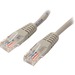 StarTech.com 5 ft Cat5e Gray Molded RJ45 UTP Cat 5e Patch Cable - 5ft Patch Cord - Make Fast Ethernet network connections using this high quality Cat5e Cable, with Power-over-Ethernet capability - 5ft Cat5e Patch Cable - 5ft Cat 5e Patch Cable - 5ft Cat5e