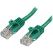 StarTech.com 6 ft Green Cat5e Snagless UTP Patch Cable - Make Fast Ethernet network connections using this high quality Cat5e Cable, with Power-over-Ethernet capability - 6ft Cat5e Patch Cable - 6ft Cat 5e patch cable - 6ft Cat5e Patch Cord - 6ft RJ45 Pat