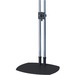 Premier Mounts PSD-TS60 Dual-Pole Floor Stand - Up to 160lb - Up to 60" Plasma Display - Chrome, Dark Gray