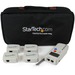 StarTech.com StarTech.com Professional RJ45 Network Cable Tester with 4 Remote Loopback Plugs - LAN Cable Tester Professional - Network testing device - Token Ring - Test several cable runs simultaneously - lan cable tester - network cable tester - ethern