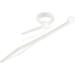 C2G 7.75in Releasable/Reusable Cable Ties - White - 50pk - Cable Tie - Natural - 50 Pack