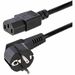StarTech.com 6 ft 2 Prong European Power Cord for PC Computers - 2m (6.5ft) 18AWG (0.75mm2) flexible computer power cable w/ EU Schuko Plug and IEC 60320 C13 connectors; Rated for 250V 10A; CE certified; Fully molded ends; 100% Copper Wire; Fire Rating: V