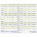 Adams Vehicle Mileage/Expense Journal Pocket - 64 Sheet(s) - 5.50" x 8.50" Sheet Size - White - White Sheet(s) - 1 Each