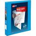 Avery® Heavy-duty Nonstick View Binder - 1" Binder Capacity - Letter - 8 1/2" x 11" Sheet Size - 220 Sheet Capacity - 3 x Slant D-Ring Fastener(s) - 4 Internal Pocket(s) - Poly - Light Blue - Recycled - Gap-free Ring, Non-stick, Stacked Pocket, Heavy 