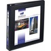 Avery Heavy-Duty Framed View 3-Ring Binder - 1" Binder Capacity - Letter - 8 1/2" x 11" Sheet Size - 275 Sheet Capacity - 3 x Ring Fastener(s) - 2 Pocket(s) - Vinyl - Recycled - Pocket, Heavy Duty, One Touch Ring, Business Card Holder, Locking Ring, Durable - 1 Each