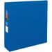 Avery® 3" Heavy Duty Binder - 3" Binder Capacity - Letter - 8 1/2" x 11" Sheet Size - 670 Sheet Capacity - 3" Ring - Fastener(s): Ring - Pocket(s): 4, Internal - Polypropylene - Blue - Recycled - Pocket, Heavy Duty, One Touch Ring, Long Lasting, Tear 