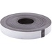 Zeus Magnetic Tape - 10 ft Length x 0.50" Width - Magnet - Adhesive Backing - 1 / Roll - Black