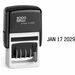 COSCO 6-Year Band Self-Inking Dater - Date Stamp - Black - Plastic Plastic - 1 Each