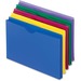 Pendaflex Legal File Jacket - 8 1/2" x 14" - 1" Expansion - Poly - Blue, Magenta, Yellow, Green, Purple - 5 / Pack