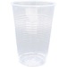 Genuine Joe Translucent Plastic Beverage Cups - 200 / Sleeve - 9 fl oz - 2400 / Carton - Clear - Plastic - Cold Drink