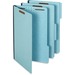 Pendaflex 1/3 Tab Cut Legal Recycled Classification Folder - 8 1/2" x 14" - 1" Expansion - 2 Fastener(s) - 2" Fastener Capacity for Folder - Top Tab Location - Assorted Position Tab Position - Pressboard - Blue - 60% Recycled - 25 / Box