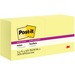 Post-it Super Sticky Notes - 3" x 3" - Square - Canary - Self-adhesive - 1 / Pack
