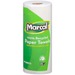 Marcal 100% Recycled, Paper Towels - 2 Ply - 11" x 9" - 60 Sheets/Roll - White - Absorbent - 15 / Carton