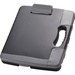 Officemate Portable Clipboard Storage Case - Storage for Stationary - Low-profile - Charcoal - 1 Each