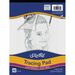 UCreate Tracing Pad - 40 Sheets - Plain - Unruled - 9" x 12" - Transparent Paper - Bleed-free - 40 / Pad