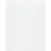 Pacon Composition Paper - Letter - Wide Ruled - 0.38" Ruled - Ruled Red Margin - 8 1/2" x 11" - White Paper - Unpunched - 500 / Ream