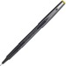 Pilot Razor Point Marker Pens - Extra Fine Pen Point - 0.3 mm Pen Point Size - Black - Black Plastic Barrel - Metal Tip - 1 Dozen