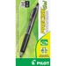 Pilot Precise Gel Fine Retractable BeGreen Pens - Fine Pen Point - 0.7 mm Pen Point Size - Needle Pen Point Style - Refillable - Retractable - Black Gel-based Ink - Translucent Barrel - 1 Dozen
