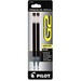 Pilot G2 Premium Gel Ink Pen Refills - 0.50 mm, Extra Fine Point - Black Ink - Smear Proof - 2 / Pack
