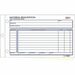 Rediform Material Requisition Purchasing Forms - 50 Sheet(s) - 2 PartCarbonless Copy - 7.87" x 4.25" Sheet Size - White, Yellow - Black Print Color - 1 Each