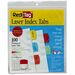 Redi-Tag Laser Printable Index Tabs - 100 Blank Tab(s) - 1.25" Tab Height x 1.12" Tab Width - Self-adhesive, Permanent - Red, Blue, Mint, Orange, Yellow Tab(s) - 100 / Pack