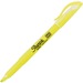 Sharpie Highlighter - Pocket - Chisel Marker Point Style - Fluorescent Yellow 
