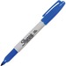 Sharpie Pen-style Permanent Marker - Fine Marker Point - Blue Alcohol Based Ink - 1 Each