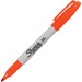 Sharpie Fine Point Permanent Marker - Fine Marker Point - 1 mm Marker Point Size - Orange - 1 Each