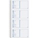 TOPS Duplicate Petty Cash Book - Wire Bound - 2 PartCarbonless Copy - 2.75" x 5" Form Size - 5 1/2" (14 cm) x 11" (27.9 cm) Sheet Size - White, Yellow - Blue, Red Print Color - 1 Each